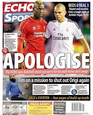 Strong words from the Echo